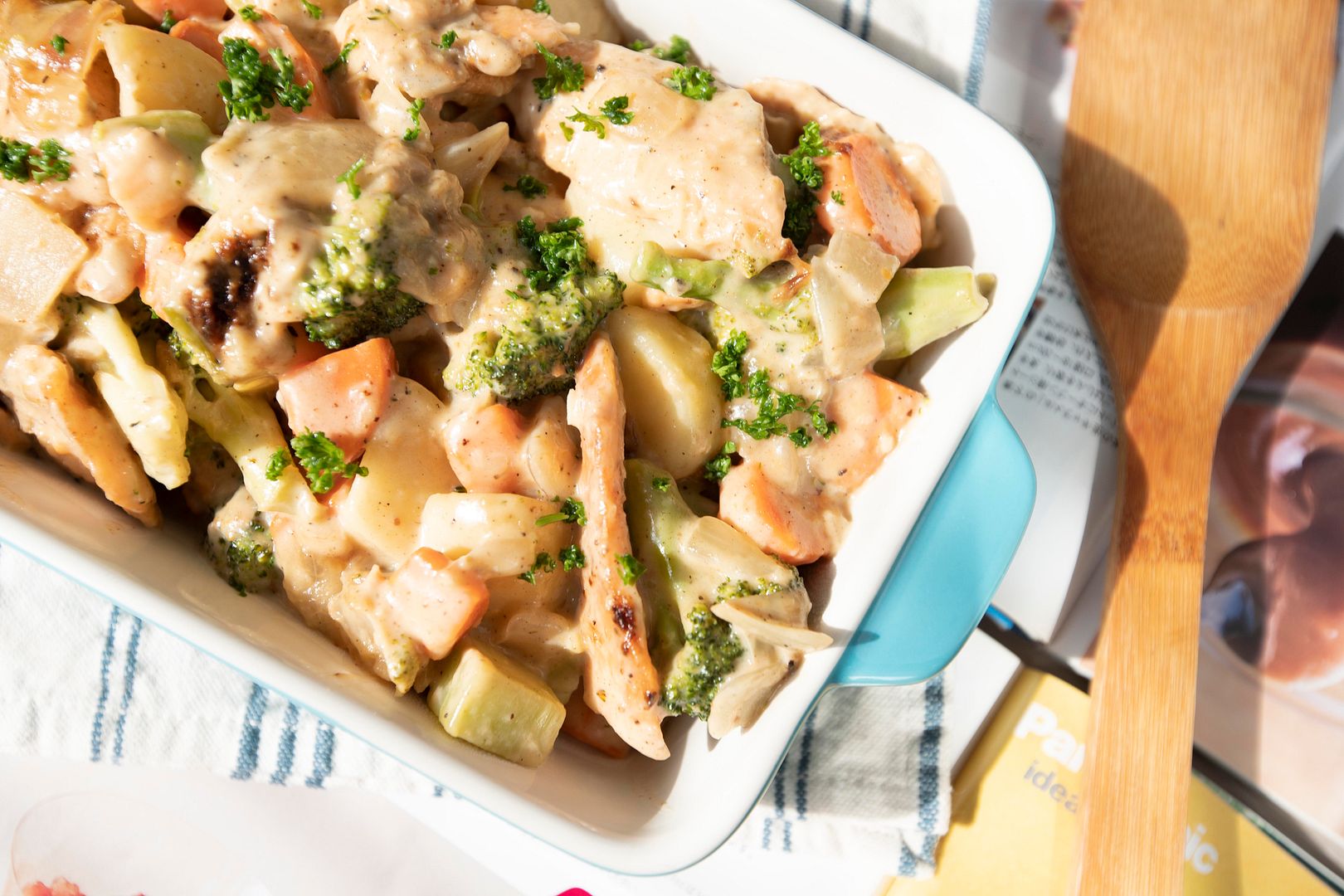 Food Makes Me Happy Not Exactly "White" Stew, but Here's My Take on Japanese Salmon Stew